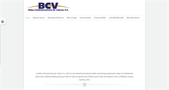 Desktop Screenshot of bcv.hn